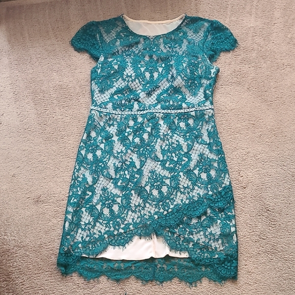 Jodi Kristopher Dresses & Skirts - Elegant Teal Lace Kids Dress